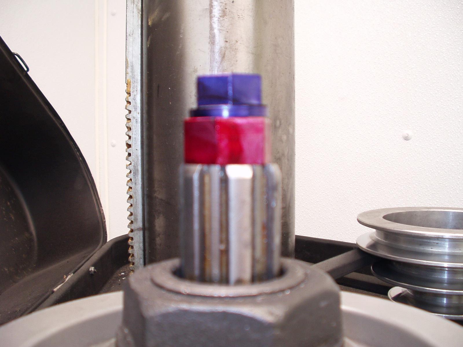 Drawbar with Integrated Spindle Lock